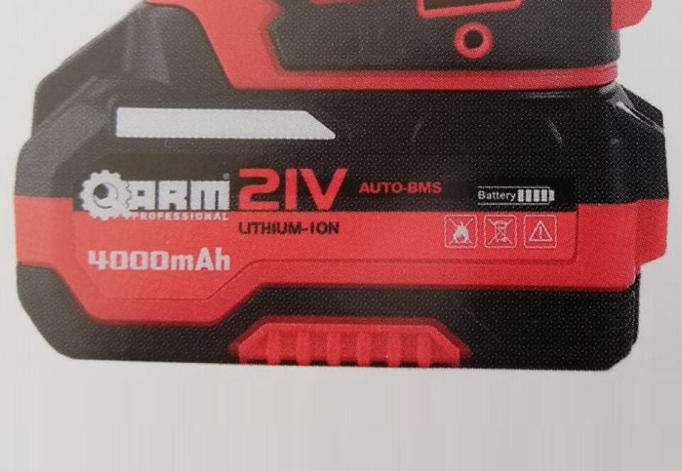 Arm Profesyonel 3 LÜ Set 4.0 A Batarya + Şarj Cihazı