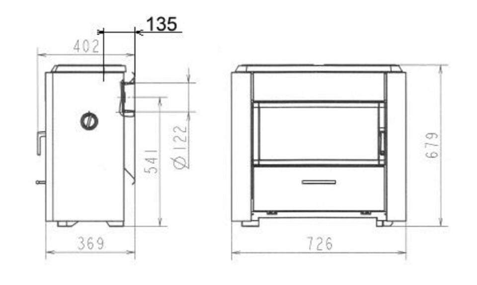 Deville Petit Express Çelik Odun Sobası C07799 11 A