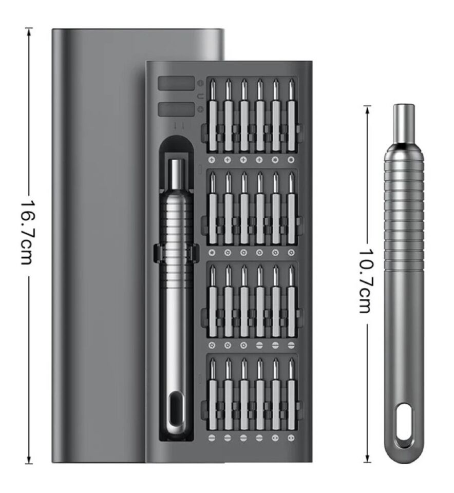 UF TOOLS KS 840117 51 Parça Çok Fonksiyonlu Hassas Tornavida Seti