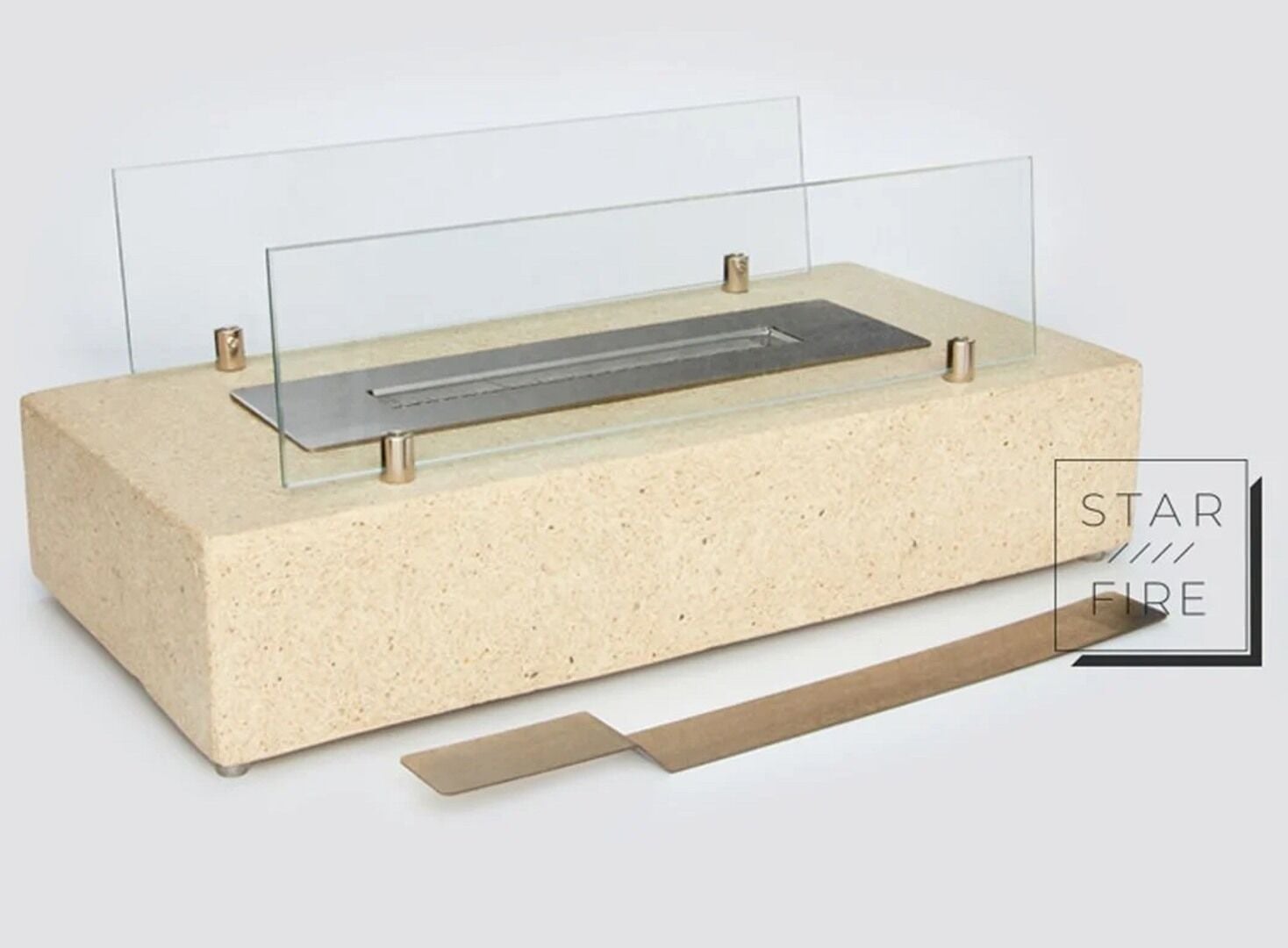 Starfire Art Stone Masaüstü Bioethanol Şömine Büyük Boy 1