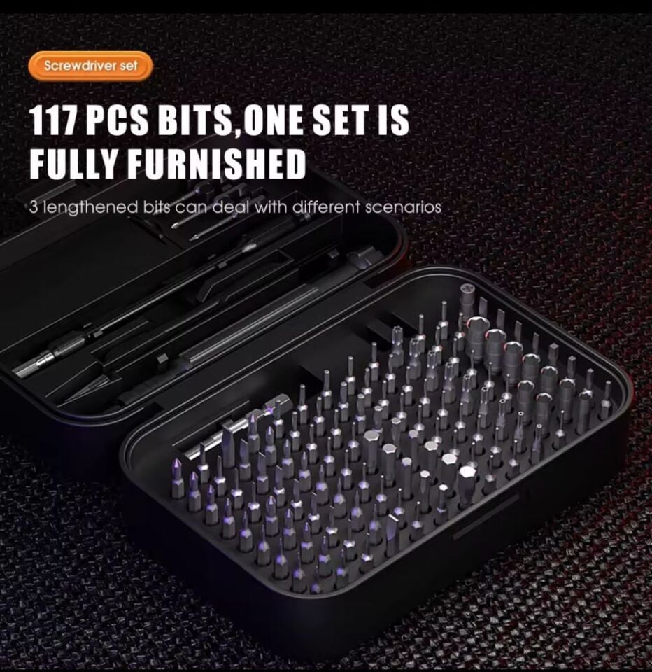 UF TOOLS KS 840150 150 Parça Hasas Bits Uç Seti