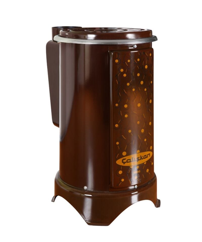 Çalışkan Yuvarlak Kömür Sobası Arkadan Çıkışlı 102