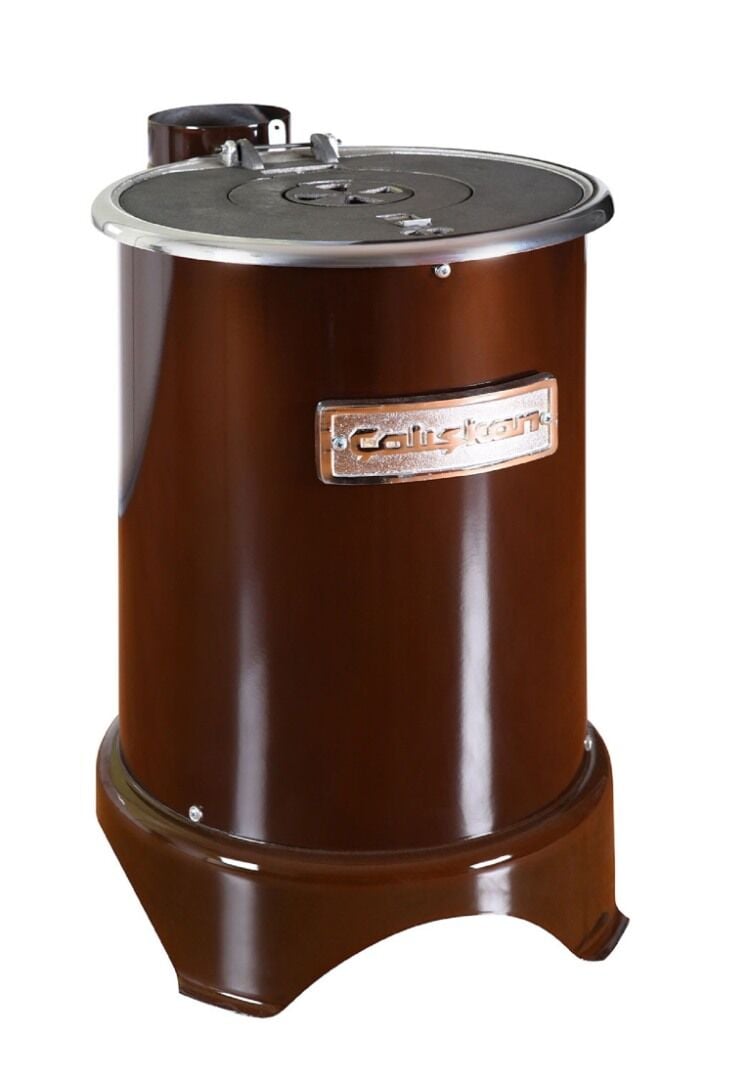 Çalışkan Mini Yuvarlak Kömür Sobası Üsten Çıkışlı 105