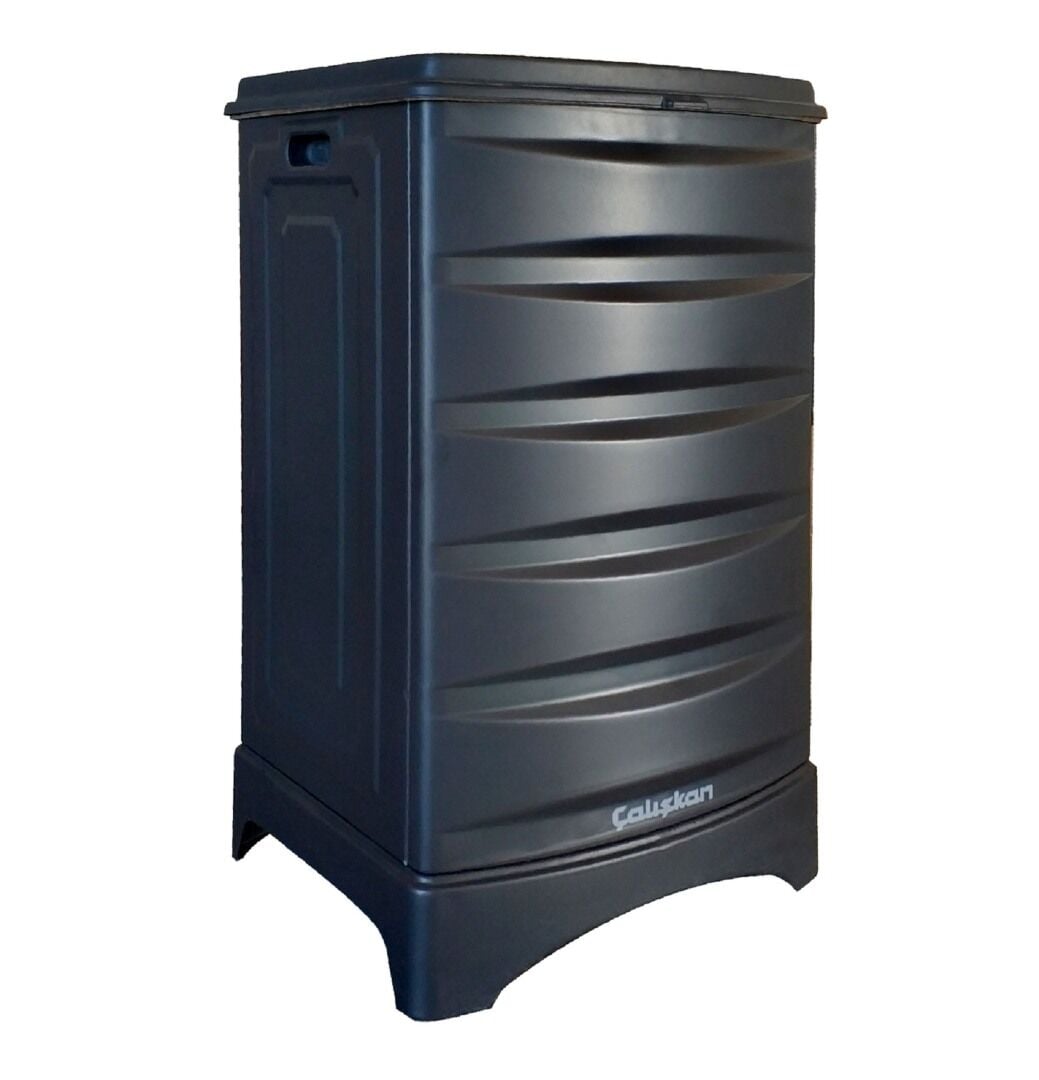 Çalışkan Kovalı Kömür Sobası Turbo Mini 107 Siyah