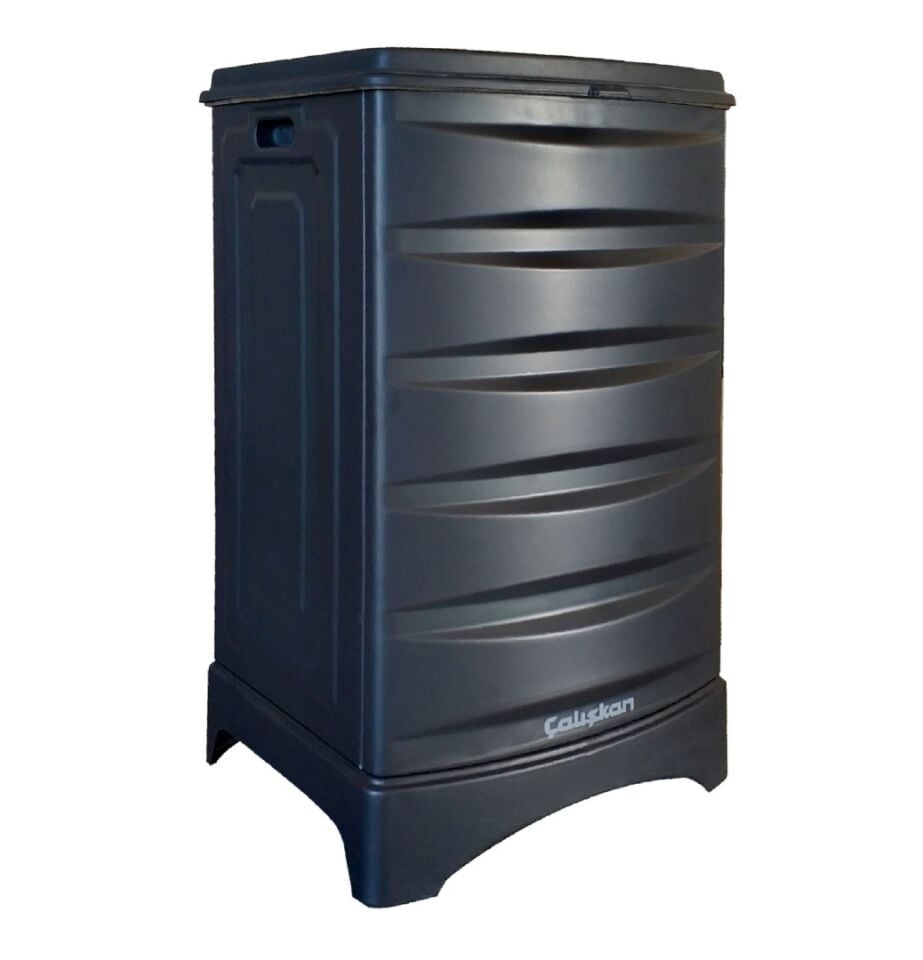 Çalışkan Kovalı Kömür Sobası Turbo Mini 107 Siyah