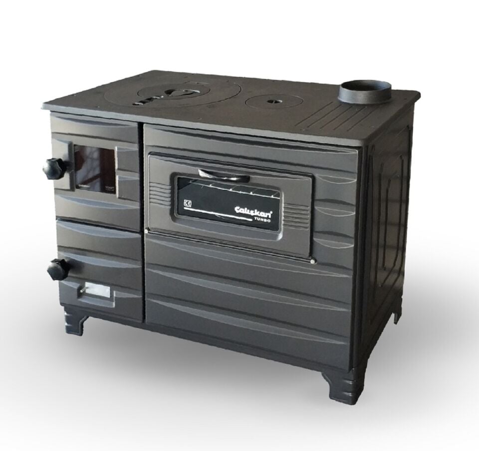 Çalışkan Kuzine Tuğlalı Lüks Mat Siyah 212