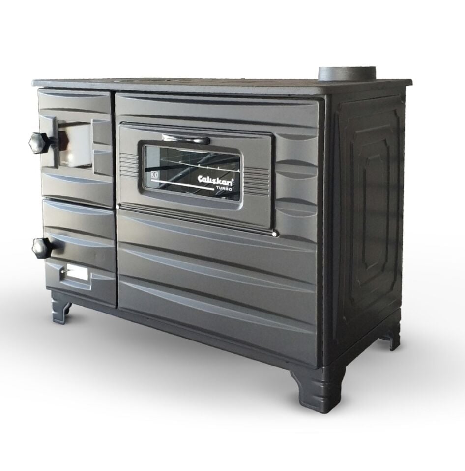 Çalışkan Kuzine Tuğlalı Lüks Mat Siyah 212