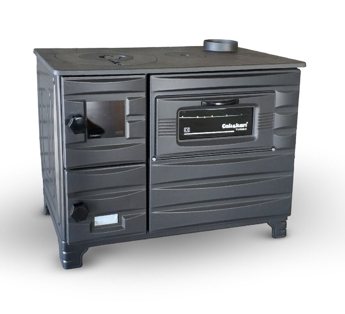 Çalışkan Kuzine Tuğlalı Lüks Mat Siyah 212