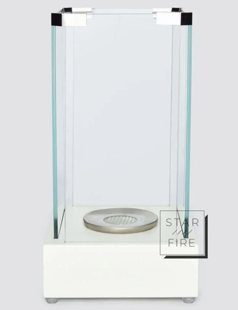 Starfire Mini Tornado Masaüstü Bioethanol Şömine Beyaz