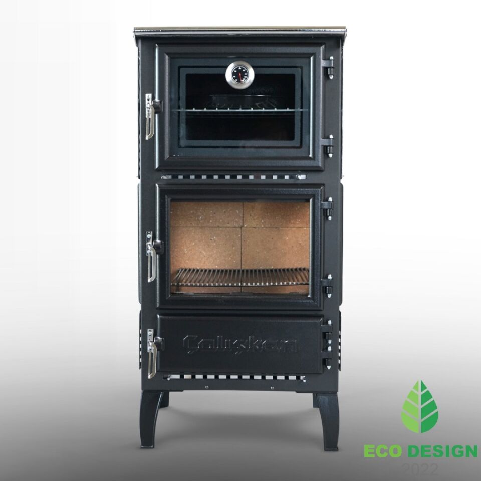 Çalışkan 3 D Fırınlı Şömine Soba 306 3D