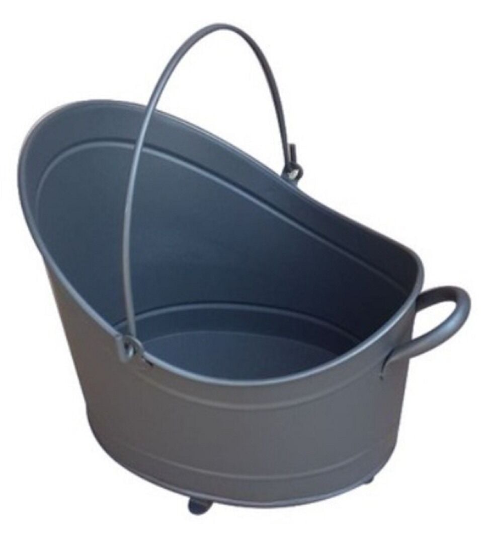 Serra Gondol Odunluk Şömine Soba İçin Siyah