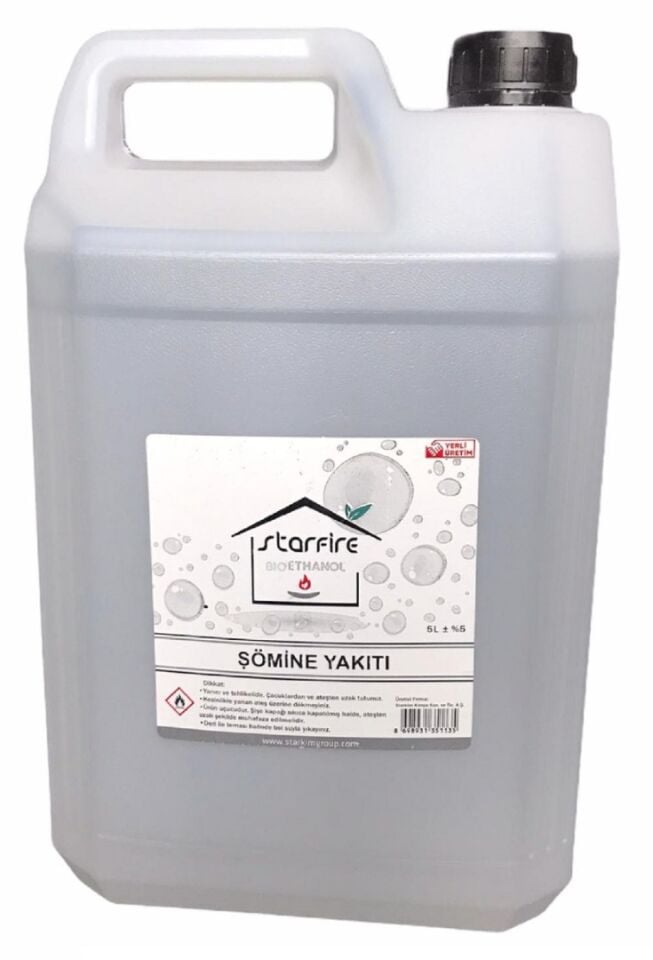 Starfire Bioethanol Bacasız Etanol Şömine Yakıt 5 litre