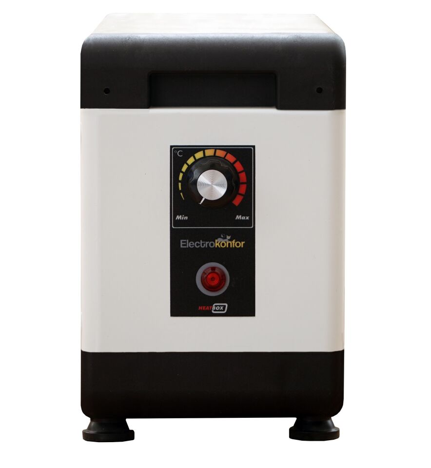 Electrokonfor Heatbox Mini Monofaze elektrikli Isıtıcı 2 kw Krem