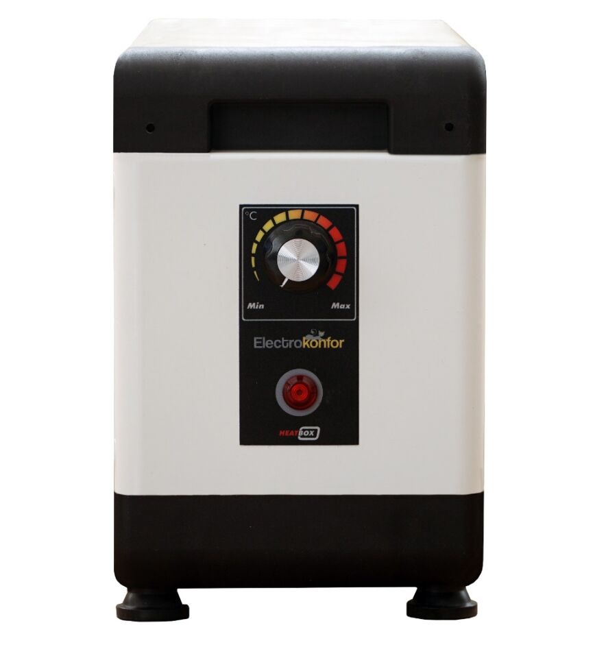 Electrokonfor Heatbox Mini Monofaze elektrikli Isıtıcı 2 kw Krem