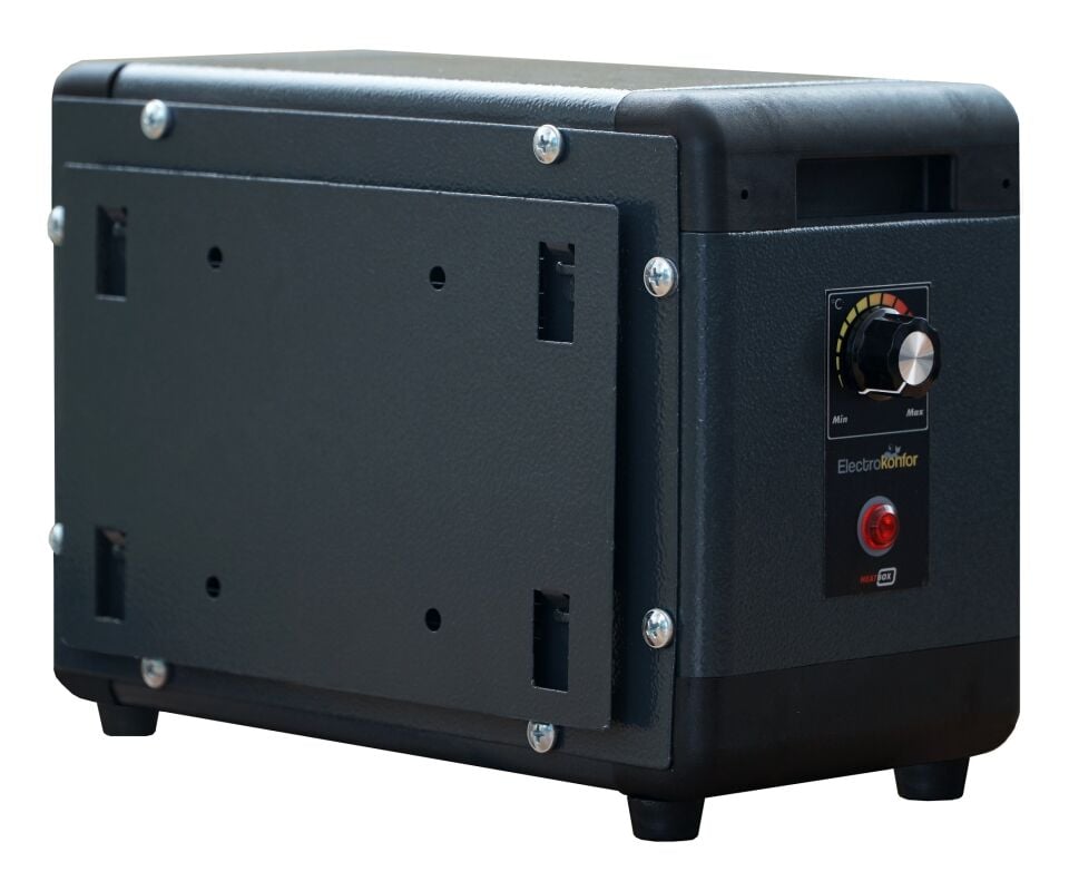 Electrokonfor Heatbox Mini Monofaze Elektrikli Isıtıcı 2 kw Füme