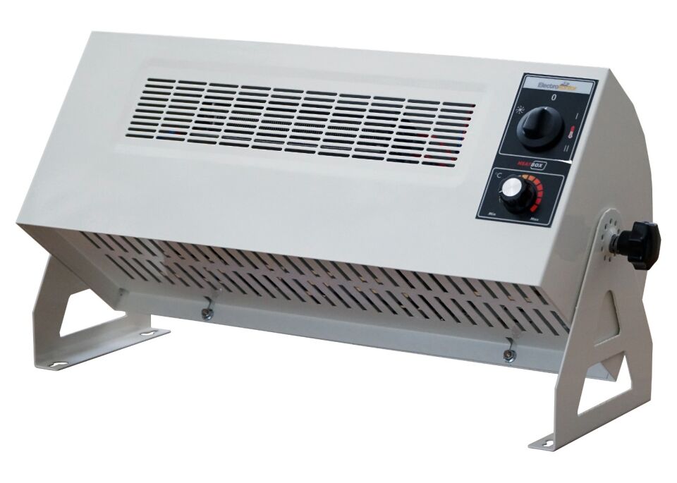 Electrokonfor Heatbox 360 Monofaze Elektrikli Isıtıcı 2 kw Krem