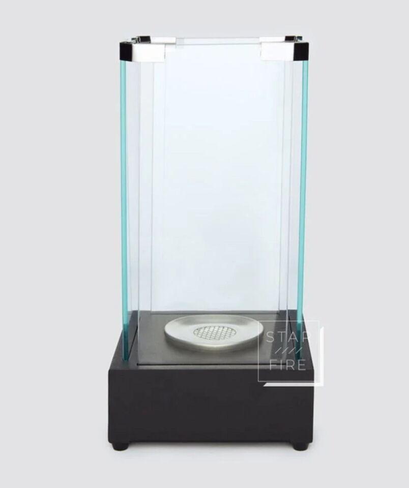 Starfire Mini Tornado Masaüstü Bioethanol Şömine Siyah