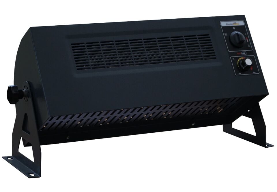 Electrokonfor Heatbox 360 Monofaze Elektrikli Isıtıcı 2 kw Füme