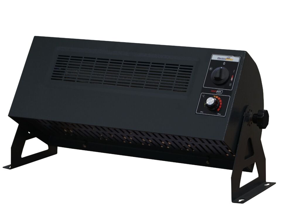 Electrokonfor Heatbox 360 Monofaze Elektrikli Isıtıcı 2 kw Füme