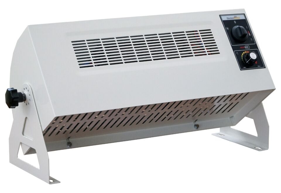 Electrokonfor Heatbox 360 Monofaze Elektrikli Isıtıcı 3 kw Krem