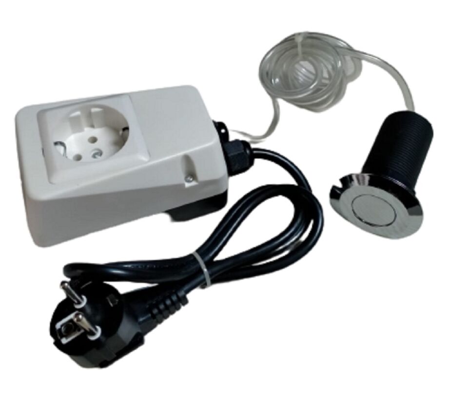 TEKA Pnömatik Havalı Düğme Çöp Öğütücü Air switch