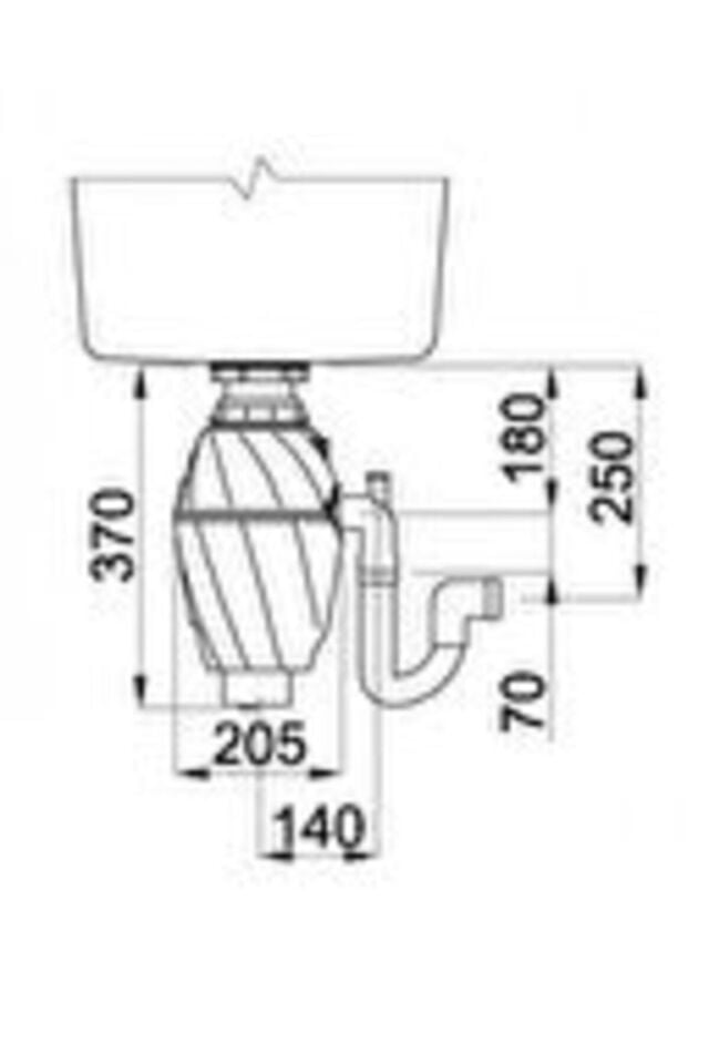 Elleci Çöp Öğütücü Makinesi Model 500  Italya