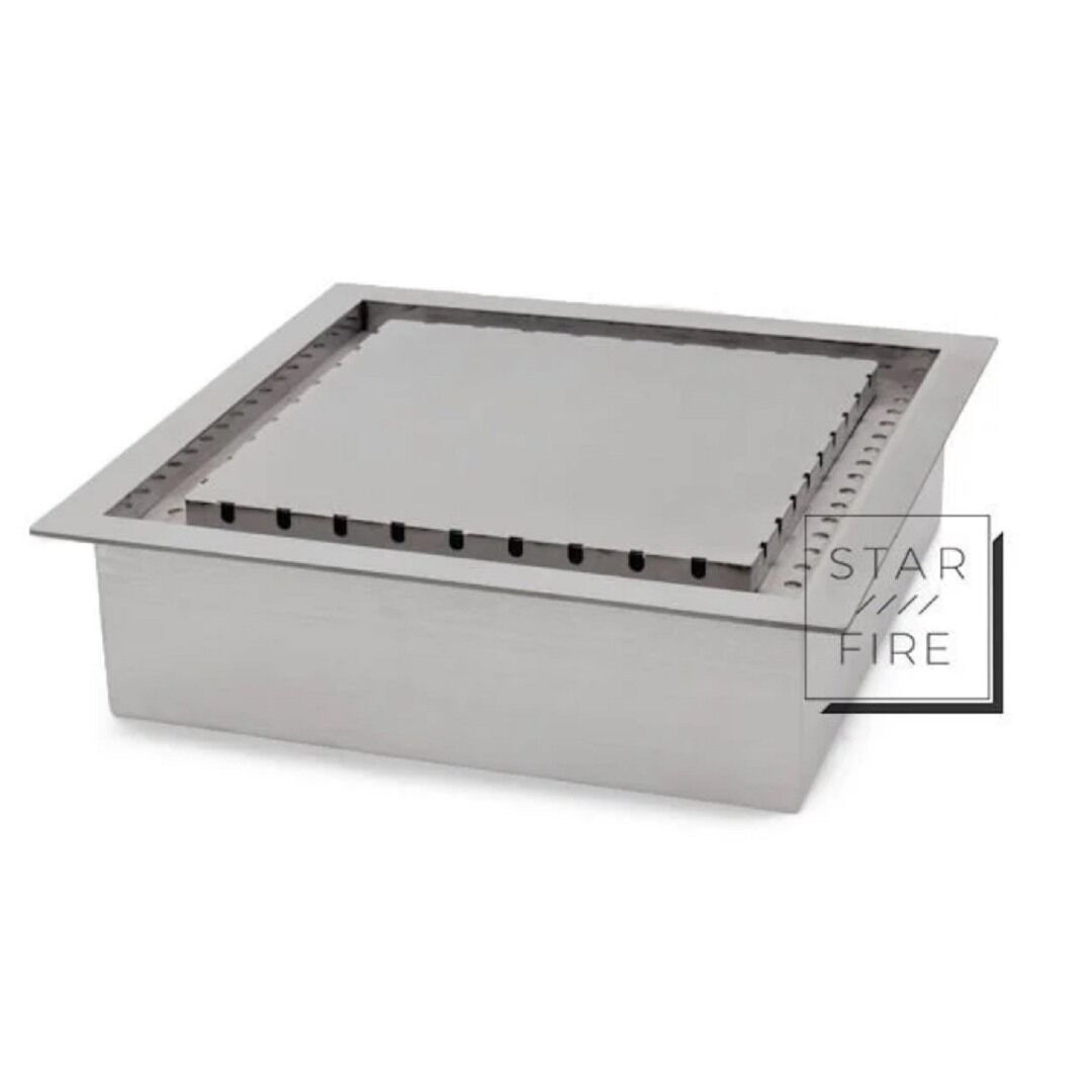 Starfire Kare Büyük Alev Burner 35 cm