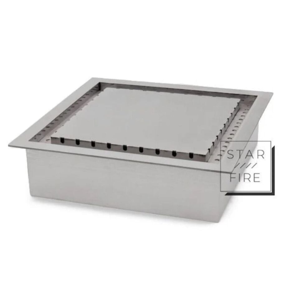 Starfire Kare Büyük Alev Burner 35 cm