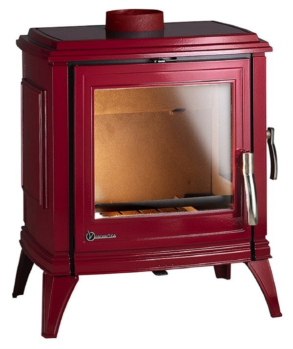 Invicta Sedan M Döküm Odun Sobası 9160 47 Kırmızı