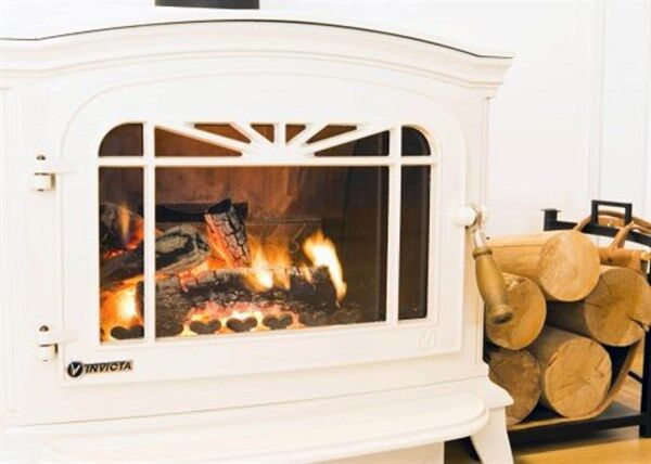 Invicta Bradford Döküm Odun Sobası 9173 46 Krem
