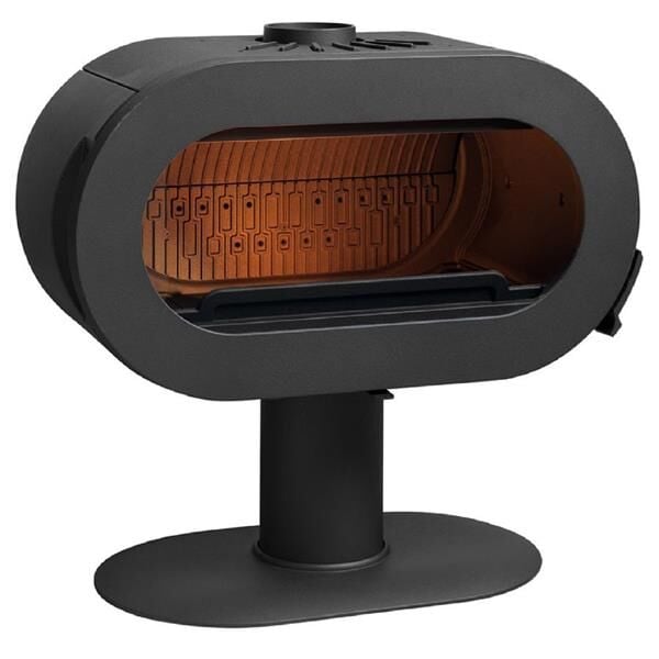 Invicta Döküm Odun Sobası Fifty On Pedestal Antrasit 6480 44