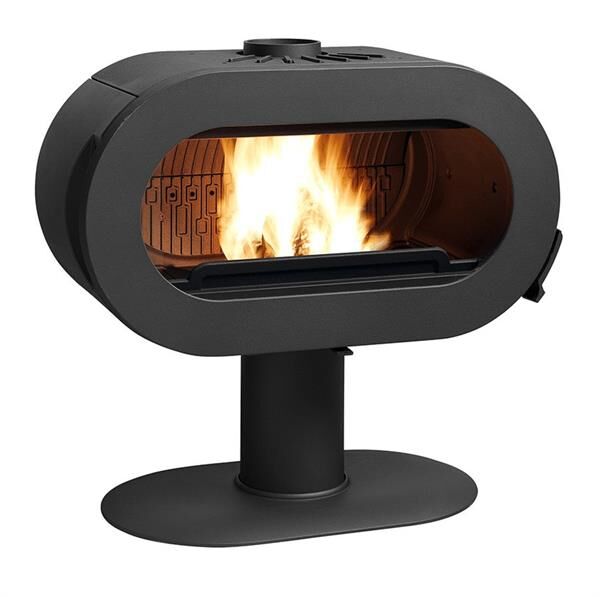 Invicta Döküm Odun Sobası Fifty On Pedestal Antrasit 6480 44