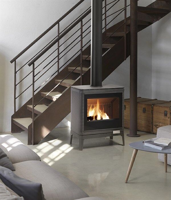 Invicta Kazan Ga Döküm Odun Sobası 6104 43