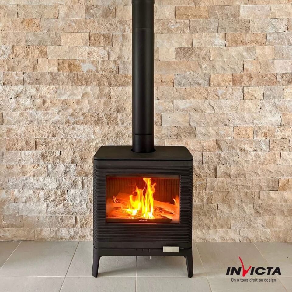 Invicta Kazan Döküm Odun Sobası 6104 44