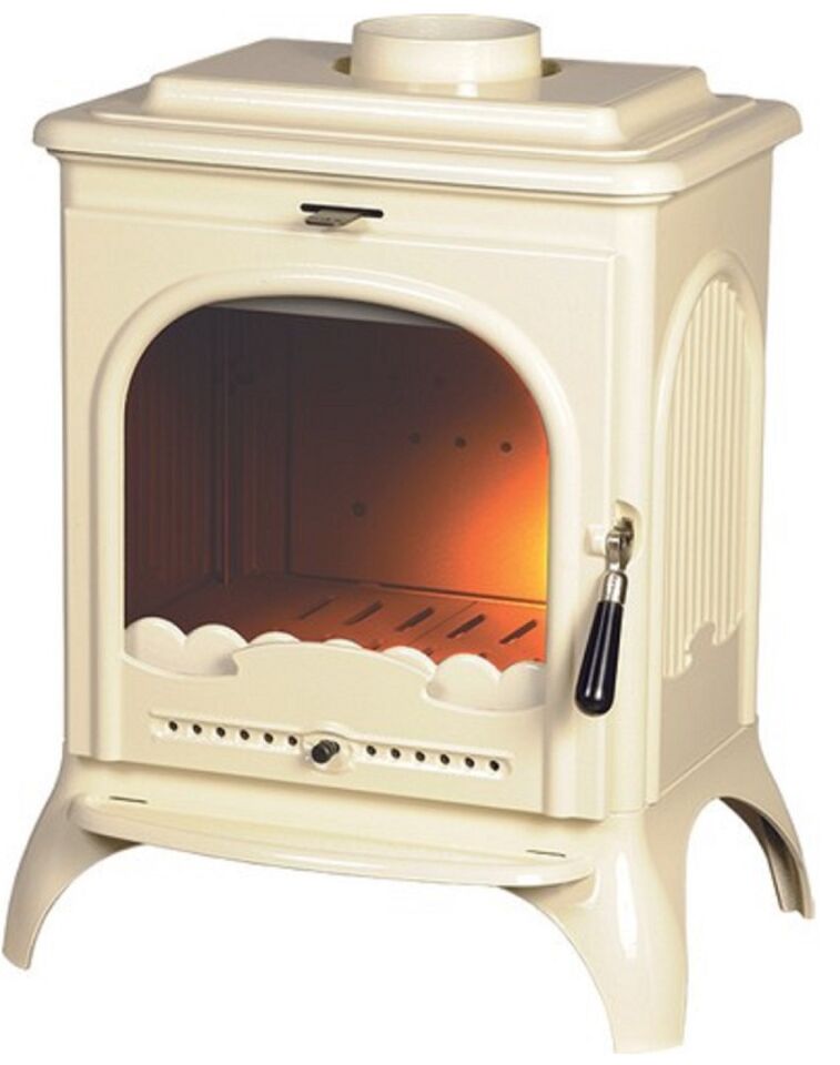 Invicta Seville Döküm Odun Sobası 6192 46 Krem