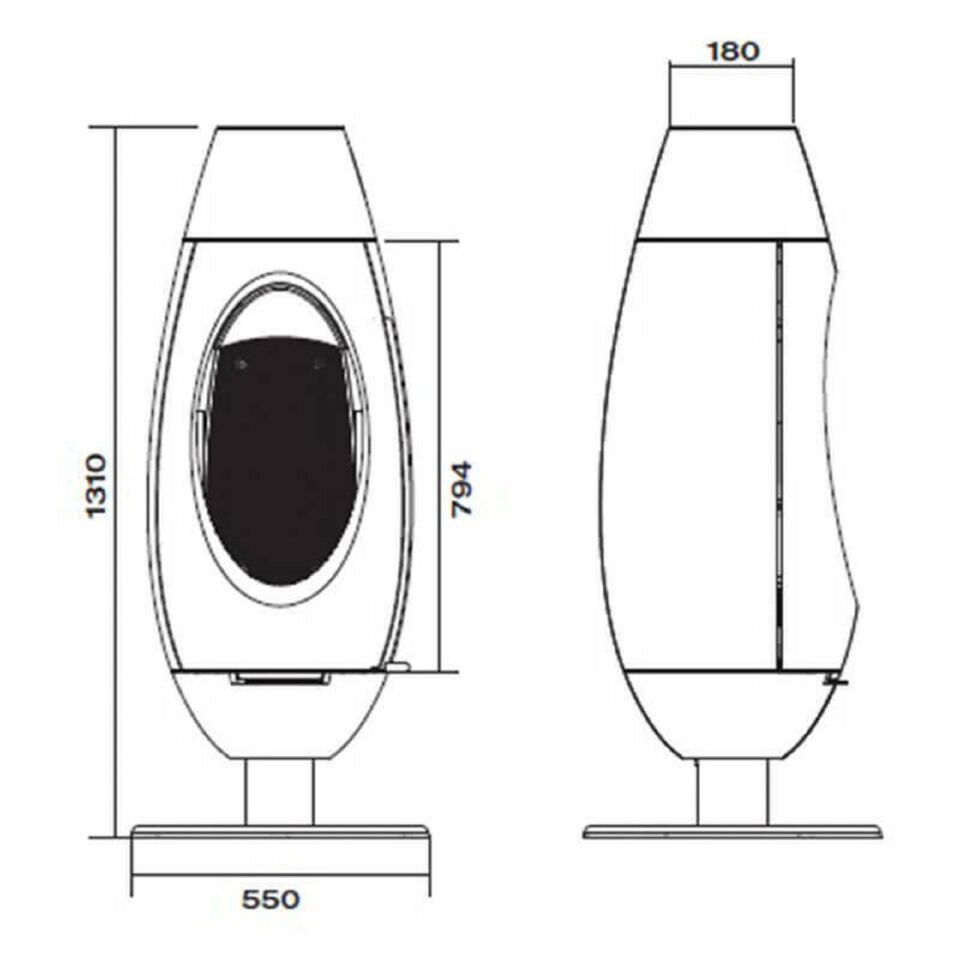 Invicta Ode Döküm Odun Sobası 9149 44
