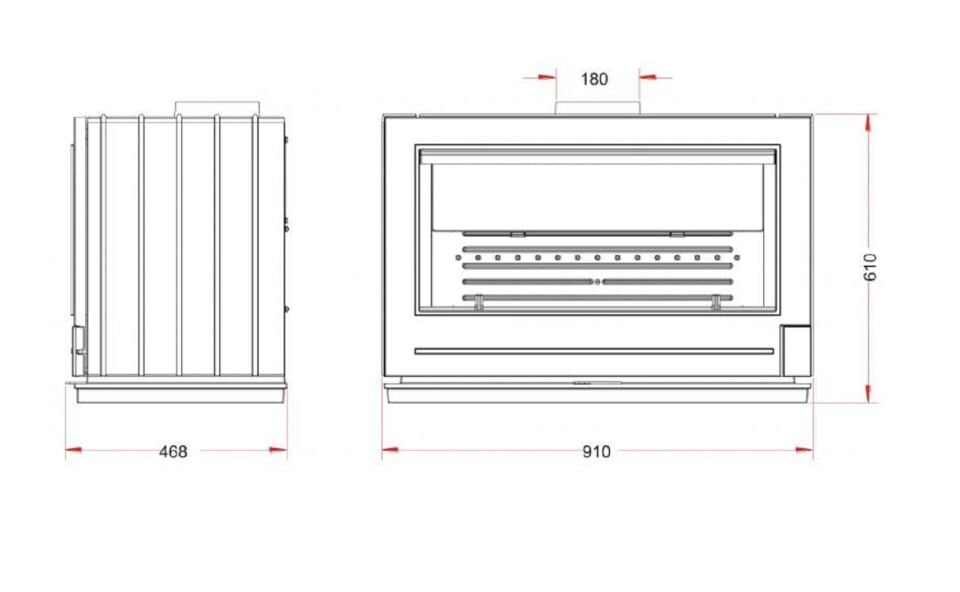 Invicta Preston Döküm Odun Sobası 9128 04