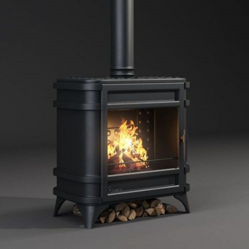 Invicta Siam Döküm Odun Sobası 9170 44 Antrasit