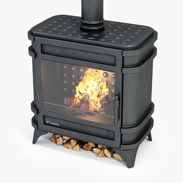 Invicta Siam Döküm Odun Sobası 9170 44 Antrasit