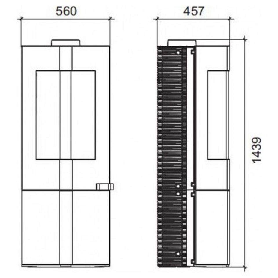 Invicta Moai Döküm Odun Sobası 6142 44