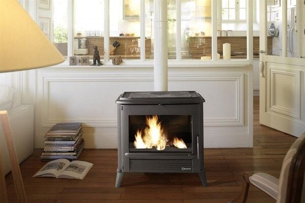 Invicta Modena Kırmızı Döküm Odun Sobası 9175 47