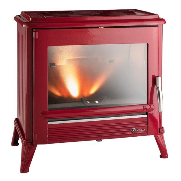 Invicta Modena Kırmızı Döküm Odun Sobası 9175 47