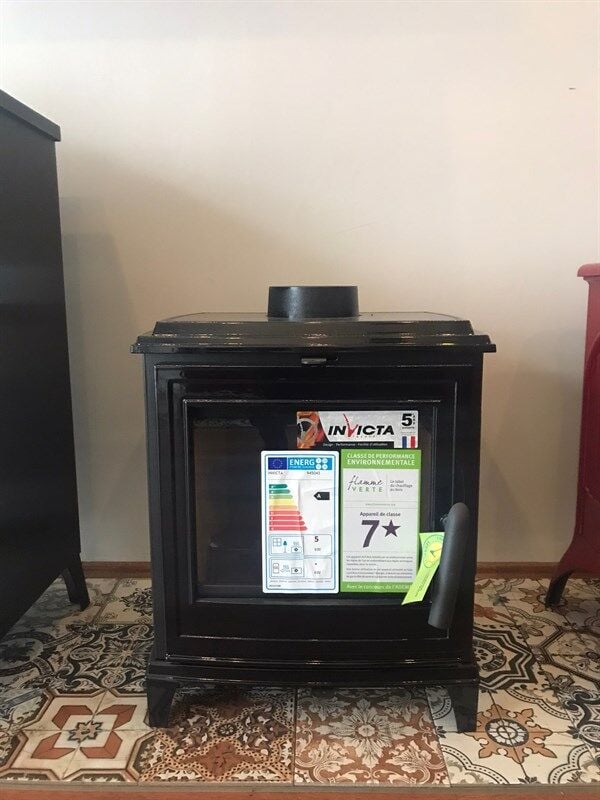Invicta Sedan S Döküm Odun Sobası Siyah 9450 43
