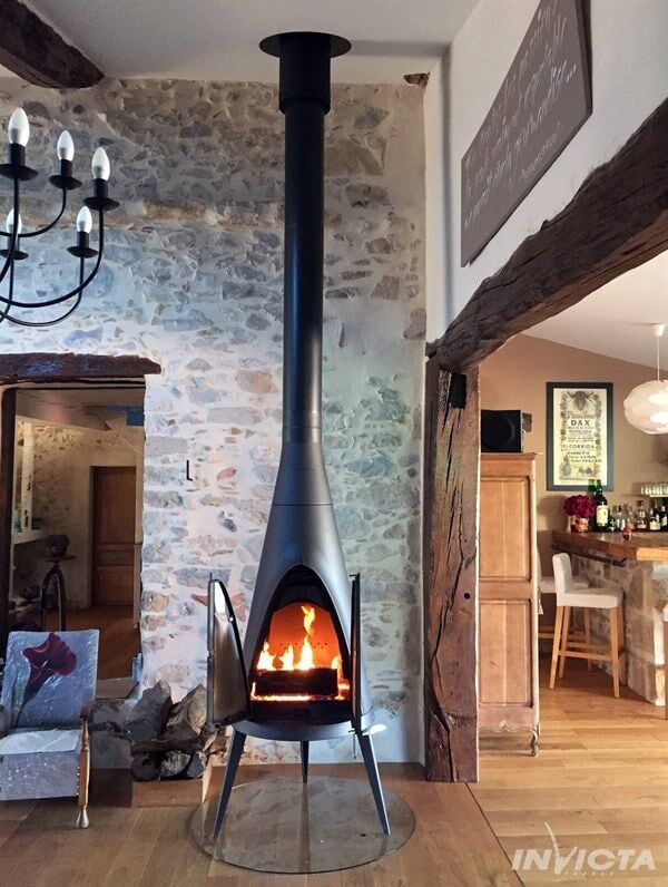 Invicta Pow Wow Döküm Odun Sobası 9152 44