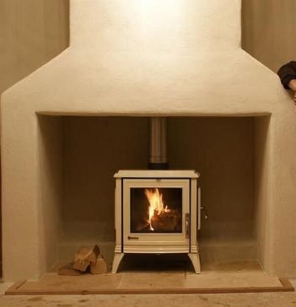 Invicta Sedan M Krem Döküm Odun Sobası 9160 46