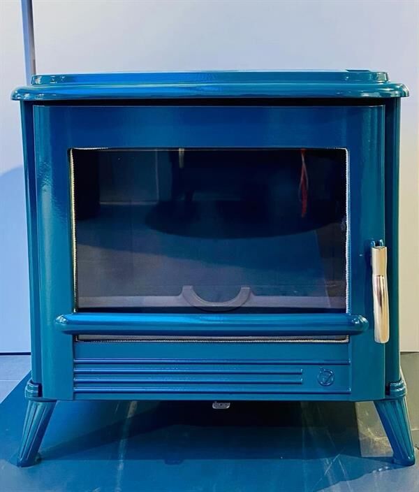 Invicta Döküm Odun Sobası Modena Akdeniz Mavisi 9175 43