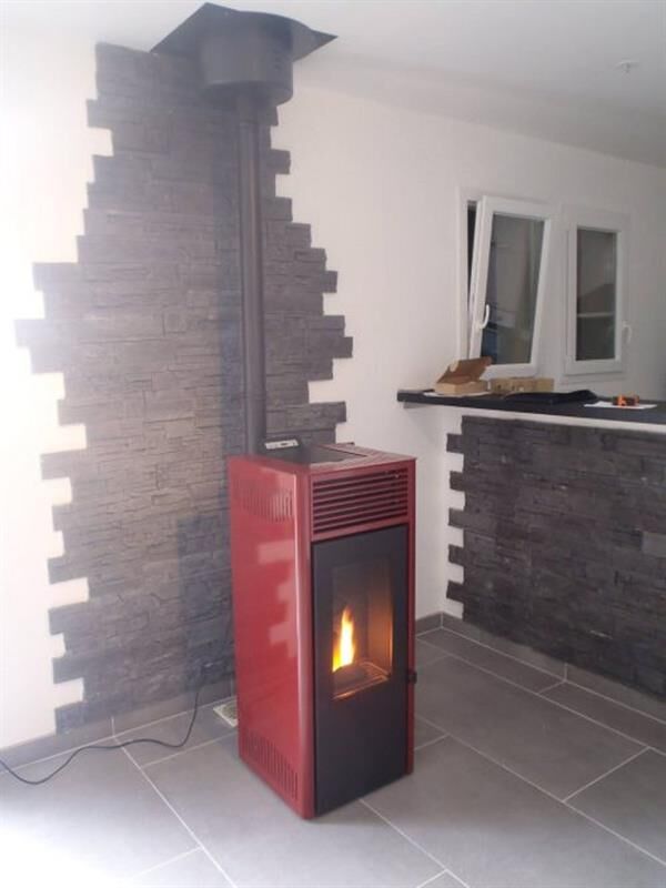 Invicta Nola 7 Kırmızı Pelet Sobası 6418 77