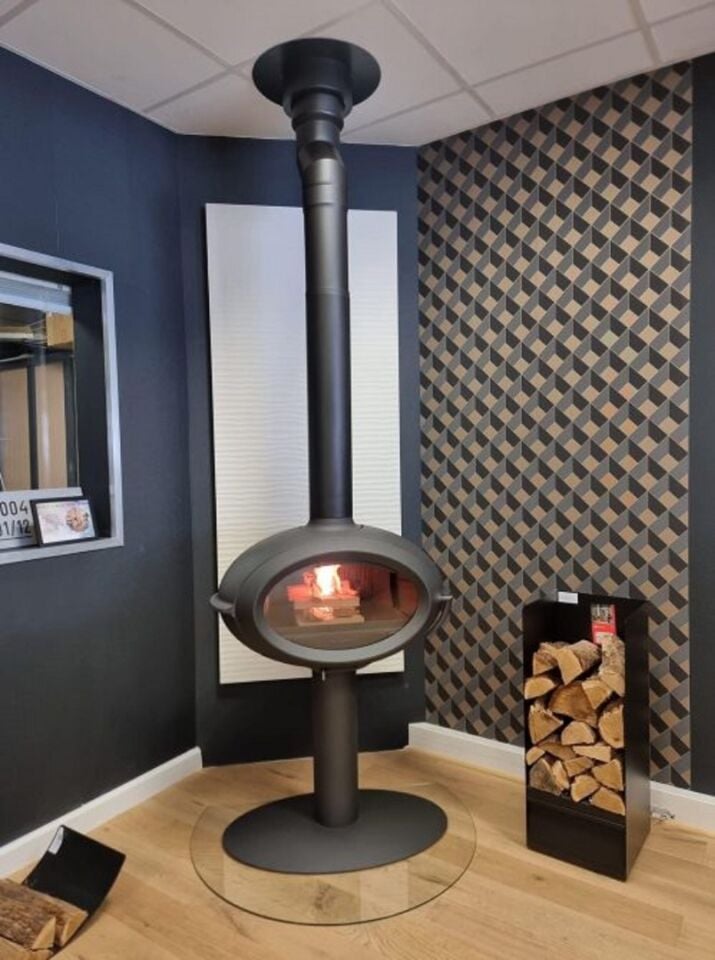 Invicta Brio Sur Pied Döküm Odun Sobası 6481 14