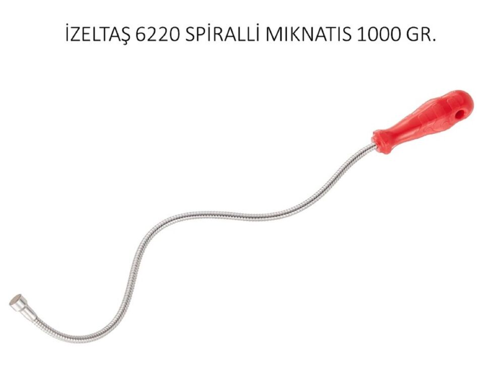 İzeltaş Spiralli Mıknatıs Kırmızı 6220 26 1000