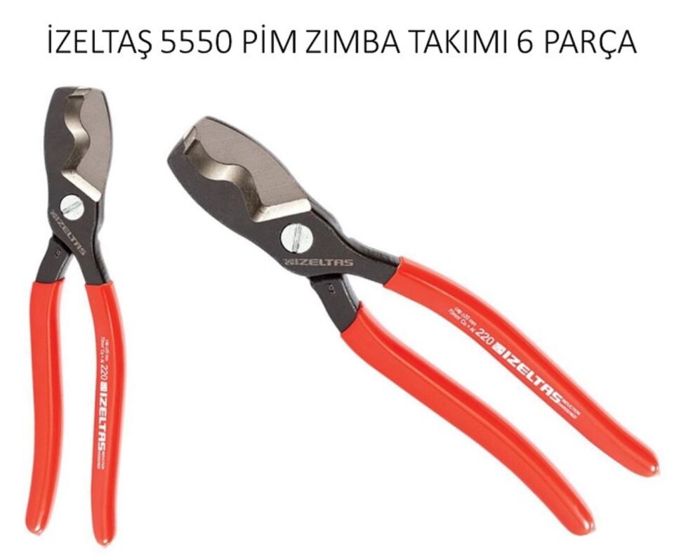 İzeltaş Çift Ağızlı Kablo Kesici 3720 16 0220